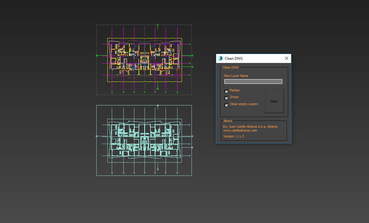TIPS11 Hướng dẫn sử dụng script CleanDWG trong 3dsMax » Thủ thuật diễn hoạ kiến trúc