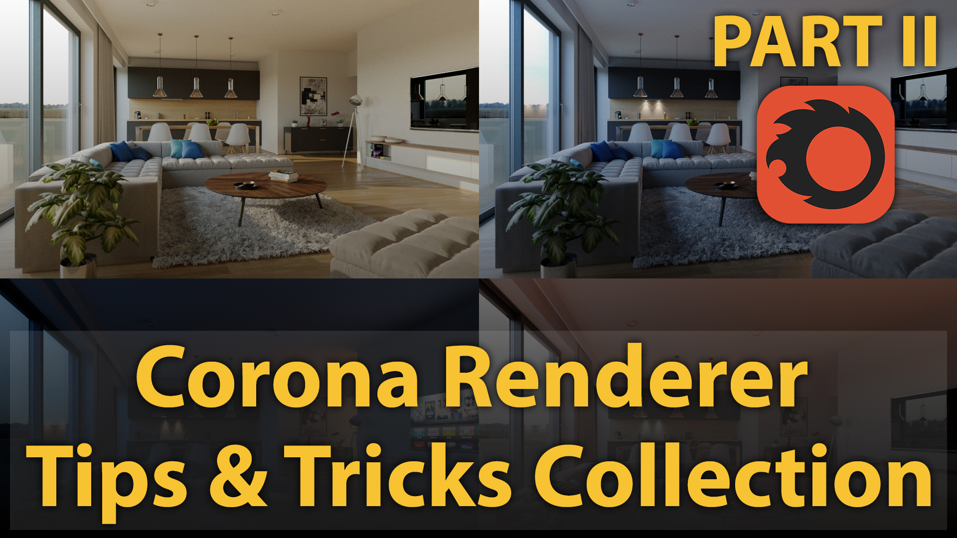 TIPS#96: Danh sách các thủ thuật với Corona Renderer | Phần 2 » Thủ ...