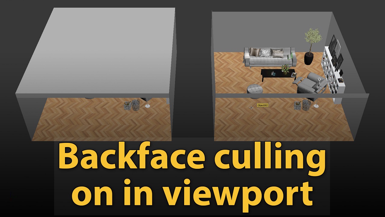 TIPS#176: Thủ thuật nhỏ với Backface Cull & Flip Normals trong 3dsMax ...